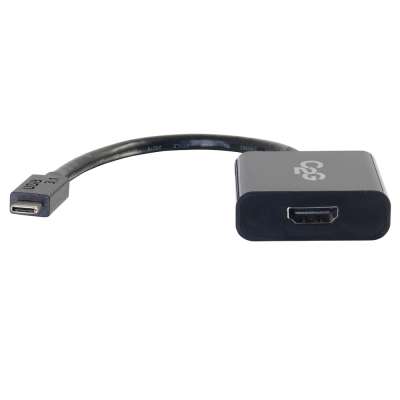 Legrand C2G 29474 | USB-C to HDMI Audio/Video Adapter Converter - 4K 30Hz - Black