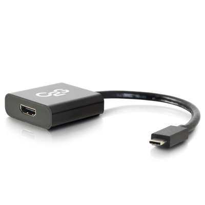 Legrand C2G 29474 | USB-C to HDMI Audio/Video Adapter Converter - 4K 30Hz - Black