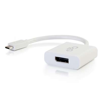 Legrand C2G 29481 | USB-C to Display Port Adapter Converter - 4K 30Hz - White