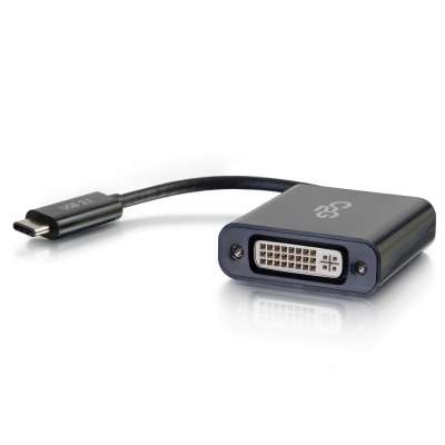 Legrand C2G 29483 | USB-C To DVI-D Video Adapter Converter - Black