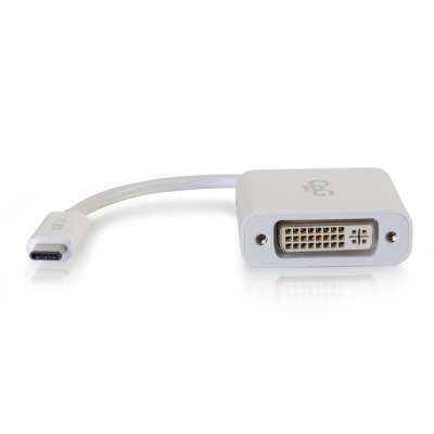 Legrand C2G 29484 | USB-C To DVI-D Video Adapter Converter - White