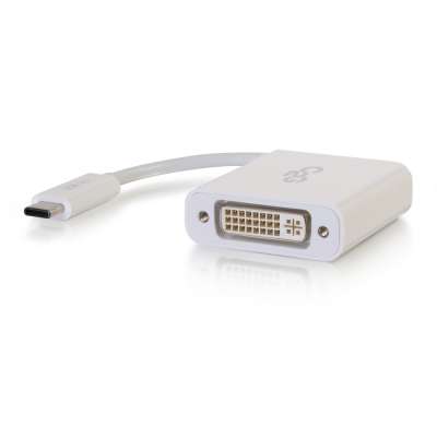 Legrand C2G 29484 | USB-C To DVI-D Video Adapter Converter - White