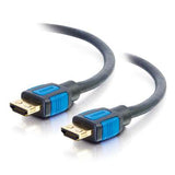 Legrand C2G 29678 | 10ft High Speed HDMI Cable With Gripping Connectors - 4K 60Hz