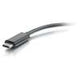 Legrand C2G 29747 | USB-C to Ethernet Adapter with PXE Boot and 3-Port USB Hub - Black