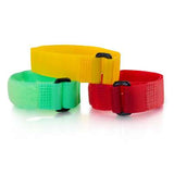 Legrand C2G 29856 | 11in Hook-and-Loop Cable Management Wrap Multipack (12 pack) - Bright Multi-Color (TAA Compliant)