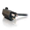 Legrand C2G 30536 | 6ft 16 AWG Universal Power Cord with Extra Outlet (TAA Compliant)