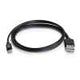 Legrand C2G 35499 | 3.3ft (1m) USB A Male to Lightning Male Sync and Charging Cable - Black