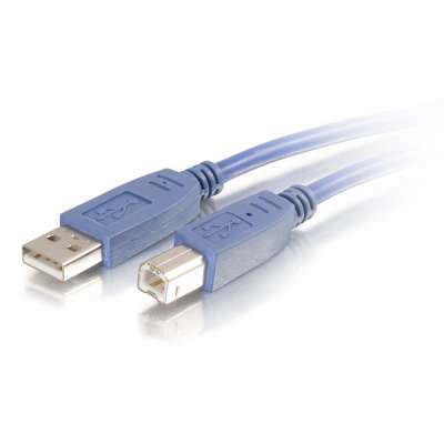 Legrand C2G 35671 | 2m USB 2.0 A/B Cable - Purple (6.6ft)