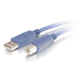 Legrand C2G 35671 | 2m USB 2.0 A/B Cable - Purple (6.6ft)
