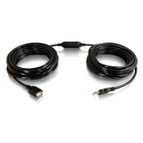 Legrand C2G 38988 | 25ft USB A Male to Female Active Extension Cable (Center Booster Format)