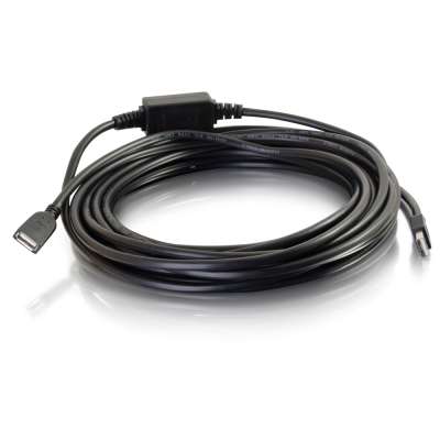 Legrand C2G 39011 | 32ft USB A Male to A Female Active Extension Cable - Plenum, CMP-Rated