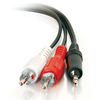 Legrand C2G 39943 | 12ft Value Series One 3.5mm Stereo Male To Two RCA Stereo Male Y-Cable