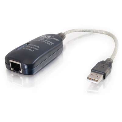 Legrand C2G 39998 | 7.5in USB 2.0 Fast Ethernet Network Adapter