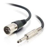 Legrand C2G 40034 | 3ft Pro-Audio XLR Male to 1/4in Male Cable