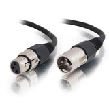 Legrand C2G 40058 | 3ft Pro-Audio XLR Male to XLR Female Cable