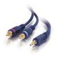 Legrand C2G 40614 | 6ft Velocity One 3.5mm Stereo Male to Two RCA Stereo Male Y-Cable