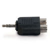Legrand C2G 40645 | 3.5mm Stereo Male to Dual RCA Female Audio Adapter (TAA Compliant)