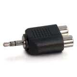 Legrand C2G 40645 | 3.5mm Stereo Male to Dual RCA Female Audio Adapter (TAA Compliant)