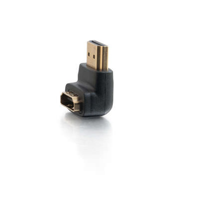 Legrand C2G 40999 | HDMI Male to HDMI Female 90° Down Adapter