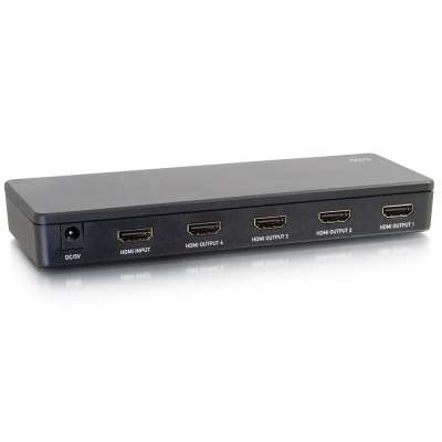 Legrand C2G 41058 | 4-Port HDMI Distribution Amplifier Splitter - 4K 30Hz