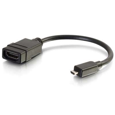 Legrand C2G 41357 | Micro HDMI Male to HDMI Female Adapter Converter Dongle