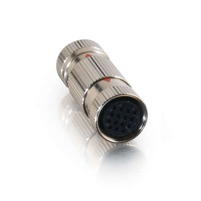 Legrand C2G 42189 | RapidRun PC 15-pin Din (Yellow and Orange) F/F Coupler
