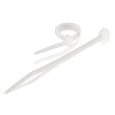 Legrand C2G 43033 | 6in Cable Ties Multipack (100 pack) - White (TAA Compliant)