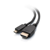 Legrand C2G 50613 | 18in (0.5m) High Speed HDMI to Micro HDMI Cable with Ethernet - 4K 60Hz