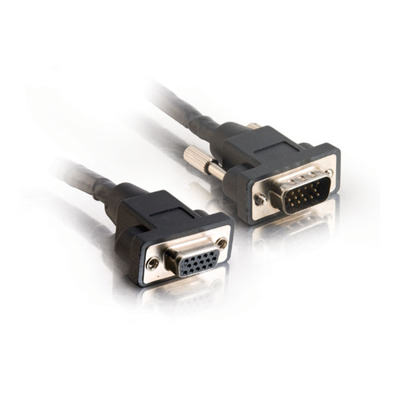 Legrand C2G 52094 | 3ft Panel-Mount HD15 SXGA M/F Monitor Extension Cable