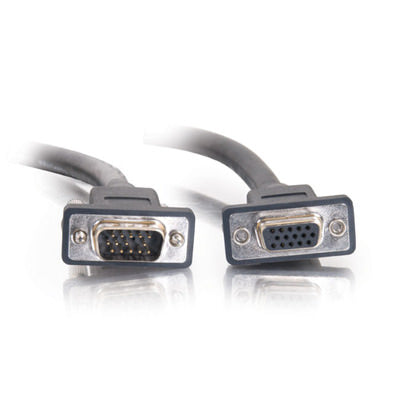 Legrand C2G 52095 | 6ft Panel-Mount HD15 SXGA M/F Monitor Extension Cable