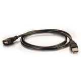 Legrand C2G 52106 | 1m USB 2.0 A Male to A Female Extension Cable - Black (3.3ft)