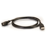 Legrand C2G 52107 | 2m USB 2.0 A Male to A Female Extension Cable - Black (6.6ft)
