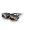 Legrand C2G 52169 | 15ft Serial RS232 DB9 Null Modem Cable with Low Profile Connectors M/M - In-Wall CMG-Rated
