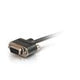Legrand C2G 52186 | 12ft Serial RS232 DB9 Null Modem Cable with Low Profile Connectors M/F - In-Wall CMG-Rated