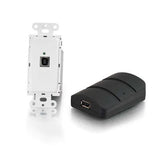 Legrand C2G 53878 | USB 2.0 Over Cat5 Superbooster Wall Plate Transmitter to Dongle Receiver Kit