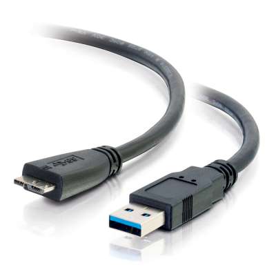 Legrand C2G 54178 | 3m USB 3.0 A Male to Micro B Male Cable (9.8ft)