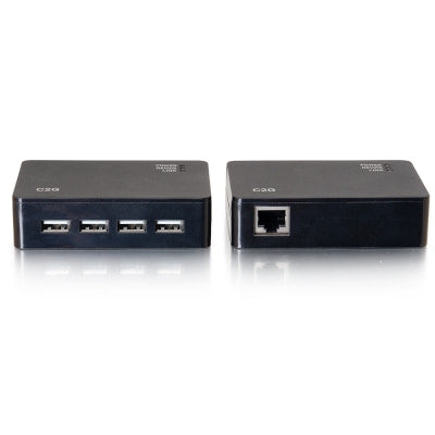 Legrand C2G 54285 | 4-Port USB 2.0 Over Cat5/Cat6 Extender - up to 150ft