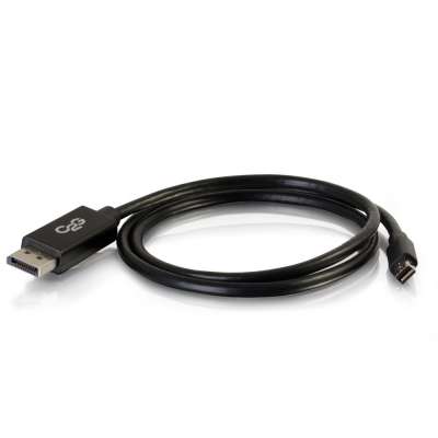 Legrand C2G 54300 | 3ft Mini Display Port to Display Port Adapter Cable 4K 30Hz - Black
