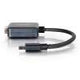 Legrand C2G 54311 | 8in Mini Display Port Male to Single Link DVI-D Female Adapter Converter - Black