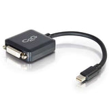 Legrand C2G 54311 | 8in Mini Display Port Male to Single Link DVI-D Female Adapter Converter - Black