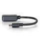 Legrand C2G 54313 | 8in Mini Display Port Male to HDMI Female Adapter Converter - Black