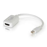 Legrand C2G 54314 | 8in Mini Display Port Male to HDMI Female Adapter Converter - White