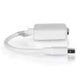 Legrand C2G 54316 | 8in Mini Display Port Male to VGA Female Active Adapter Converter - White