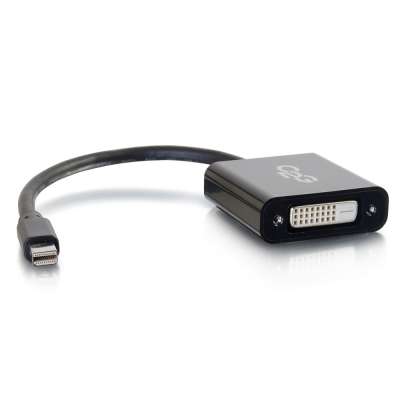 Legrand C2G 54318 | Mini Display Port to DVI-D Active Adapter Converter - Black