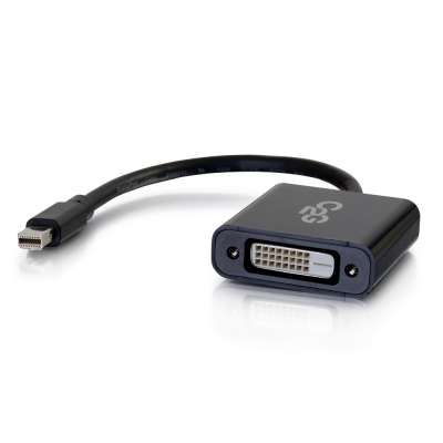 Legrand C2G 54318 | Mini Display Port to DVI-D Active Adapter Converter - Black