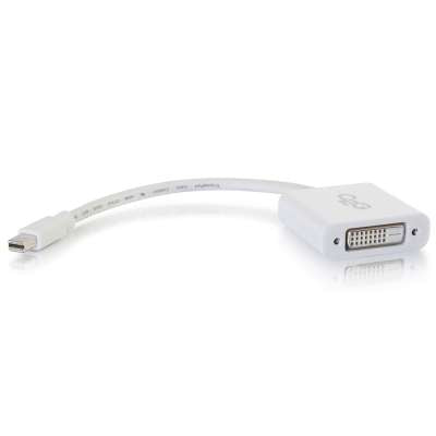 Legrand C2G 54319 | Mini Display Port to DVI-D Active Adapter Converter - White