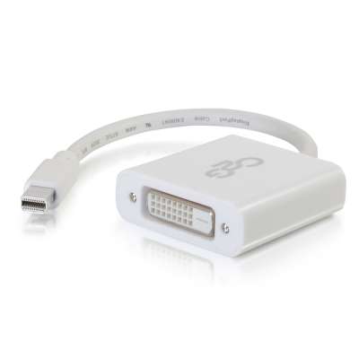 Legrand C2G 54319 | Mini Display Port to DVI-D Active Adapter Converter - White