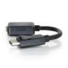 Legrand C2G 54323 | 8in Display Port Male to VGA Female Active Adapter Converter - Black
