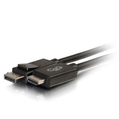 Legrand C2G 54324 | 15ft (4.5m) Display Port Male to HDMI Male Adapter Cable - Black