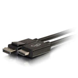 Legrand C2G 54324 | 15ft (4.5m) Display Port Male to HDMI Male Adapter Cable - Black